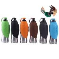 Wholesales Manufacturer Travel Outdoor Portable Stainless Steel Pet Dog Drinking Water Bottle